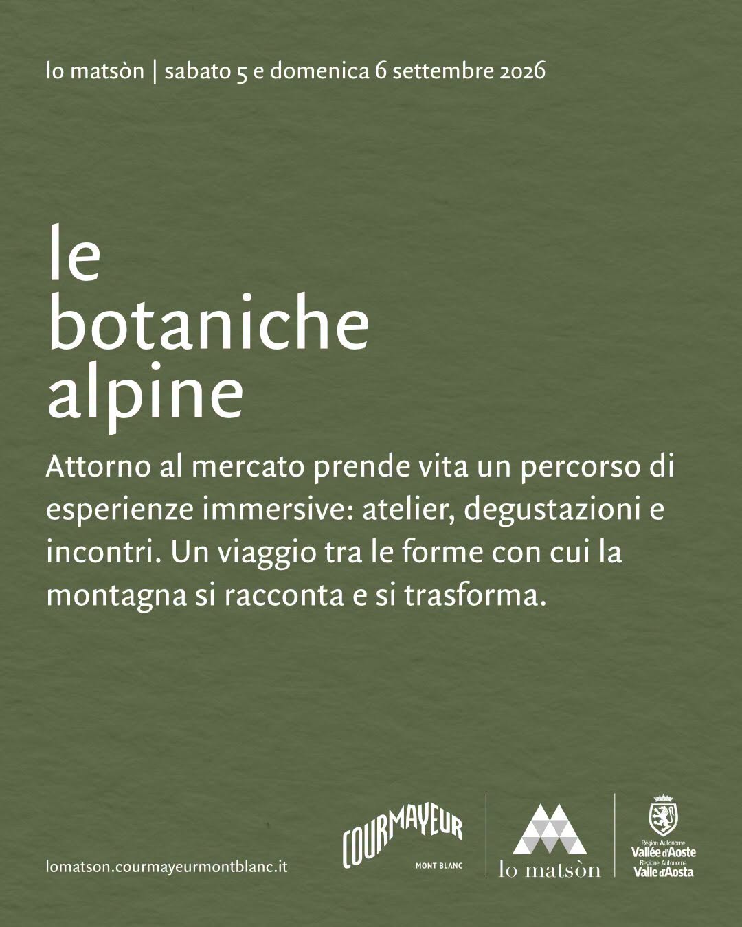 Affiche de Le Botaniche Alpine