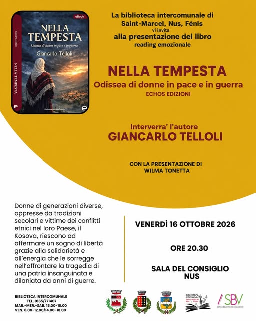 Locandina di NELLA TEMPESTA - Odissea di donne in pace e in guerra