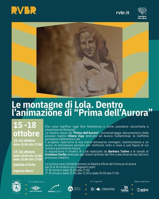 Locandina di Le montagne di Lola. Dentro l'animazione di "Prima dell'Aurora"