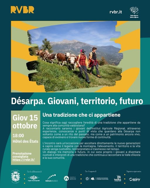 Locandina di Désarpa. Giovani, territorio, futuro